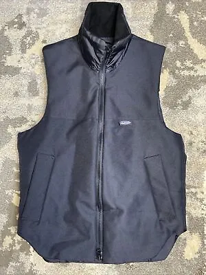 Widder Lectric Heat Electric Heated Motorcycle Vest 38 Black Collared Full Zip • $49