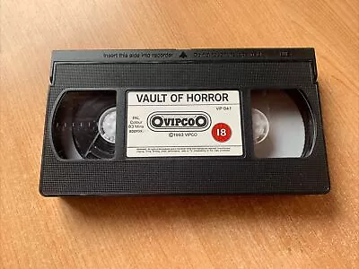 Vault Of Horror - VHS Tape (1993) Vipco - Horror - Curt Jurgens - U.k ⭐️GOOD⭐️ • £8.95