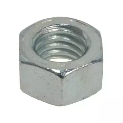 Pack Of 30 Zinc Silver Hex Nut 3/8 X 16 TPI UNC Imperial AS2465  Standard Full • $10.20