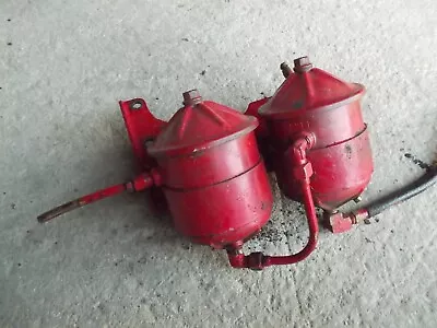 Farmall 560 Diesel D IHC Tractor ORIGINAL Engine Motor Fuel Filter Cannisters * • $289.89