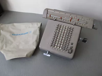 Vintage Monroe LNE-140 Educator Adding Machine Calculator  ***Pls Read • $50