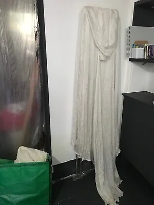 £70 • Buy Wedding Veil Cape Hooded Silk