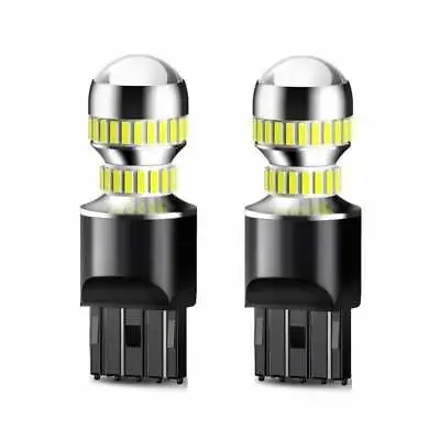 Gex T20 7443 54 LED Canbus White DRL Stop Tail Light Bulbs Dual Filament 2pc • $32.95