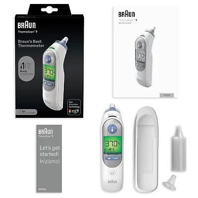 *new*   Braun Thermoscan 7 Ear Thermometer Age Preciscion Filter Irt6520 Rrp£49 • £41.49