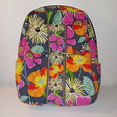 Vera Bradley Backpack Floral Design Multi-color Bright Pretty • $15.75