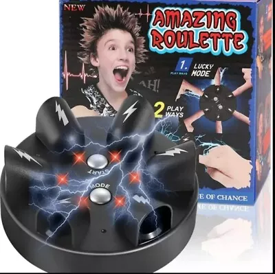 Polygraph Shocking Shot Roulette Game Lie Detector Electric Shock Toy. • £8.99