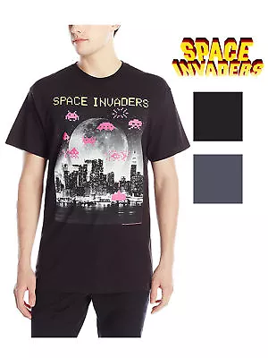 Mens Space Invaders Short Sleeve Graphic T-Shirt • $13.49