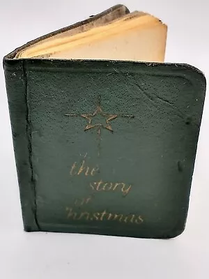 Vtg 1950 Miniature Book The Story Of Christmas David C Cook Publishing Co • $6.99