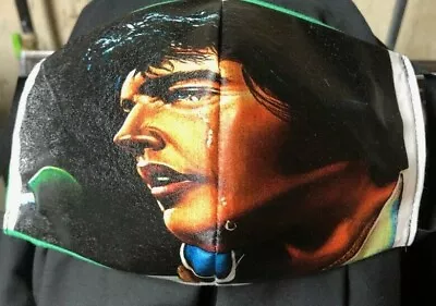 ELVIS-in Tears ~REVERSIBLE Cotton Face Mask (handmade) • $9.99