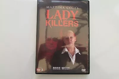 Martina Cole's Ladykiller's. Rose  West. Dvd. Used. Vgc. • £0.75