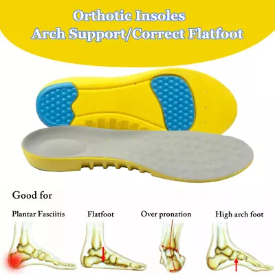 Shoe Inserts Memory Foam Insoles Comfort Insoles Cushion And Shock Absorption • $12.79