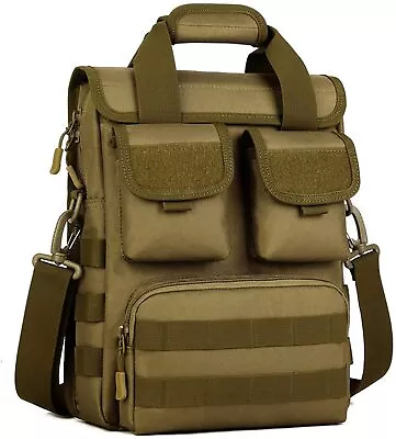 Tactical Briefcase Military Laptop Messenger Bag Shoulder Strap Bag Handbag Men • $69.29