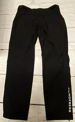 J Lindeberg Gore Tex Men's Black Pants Medium Size 34x32 • $59.99