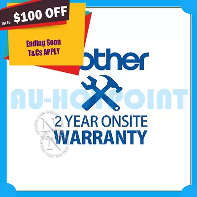 Brother 2-Year Onsite Warranty 4 HL-L5200DW/L5100DN/MFC-L2710DW/L2730DW/L2750DW • $218