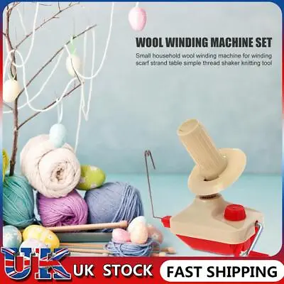 £13.79 • Buy Hand Operated Yarn Winder Fiber Thread Winding Machine DIY Sewing Making Tools