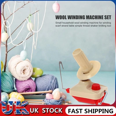 £13.79 • Buy Hand Operated Yarn Winder Fiber Thread Winding Machine DIY Sewing Making Tools