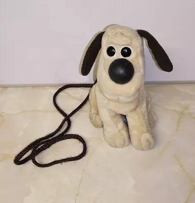 Wallace And Gromit - Gromit Neck Purse Bag Vintage Soft Toy Plush Small. T • £7.95