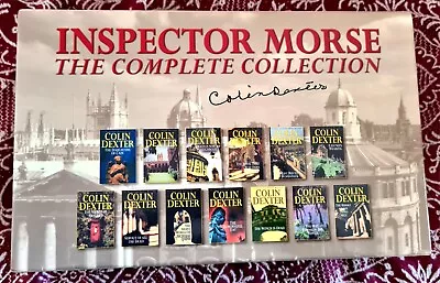 Inspector Morse The Complete Collection Books Colin Dexter Box Set • £10