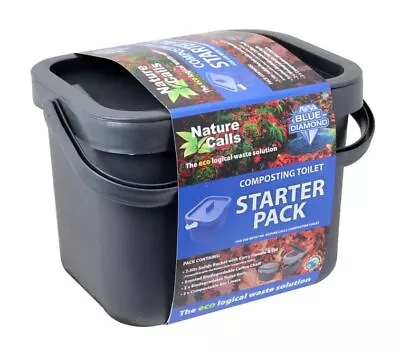 Outdoor Revolution Nature Calls Eco Friendly Compositing Toilet Starter Pack • £23.40