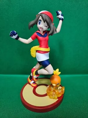 KOTOBUKIYA ARTFX J Pokemon HARUKA With ACHAMO Action Figure Japan Used • $102.20