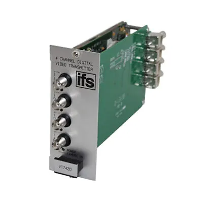 IFS VT7420-R3 4 Channel Digital Video Transmitter Module Fire Safety Solutions • $17.28