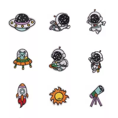 Jacket Embroidered Clothes Decoration Sewing Fabric Patches Appliques Badges • $2.38