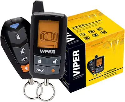 Viper 5305V 2 Way LCD Vehicle Car Alarm Keyless Entry Remorte Start System • $209.55