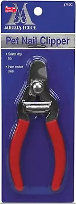 Steel Pet Nail Clipper 743C With Safety Stop Bar Small Medium Dog • $19.20