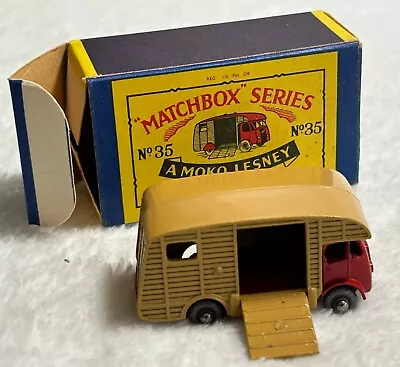 Vintage Matchbox Moko Lesney No 35 Marshall Horse With Box • $35