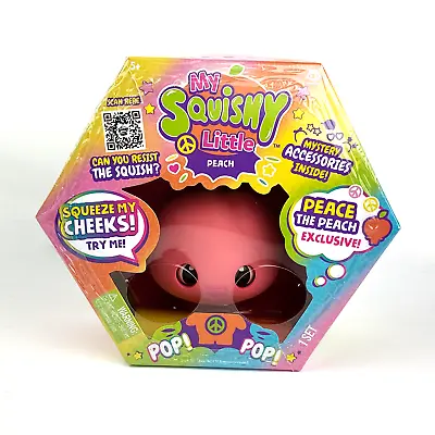 $22.18 • Buy My Squishy Little Peach Interactive Pink Peach Doll W/ Sound Exclusive Brand New