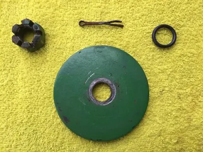 John Deere 14 T Square Baler Flywheel Washer Gasket And Castle Nut • $19.99