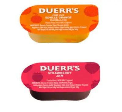 Duerrs Jam Marmalade Spread Portions 20g Single Individual Multiple • £19.99