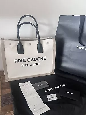 Saint Laurent Rive Gauche Tote Bag RRP$2600 • $1550