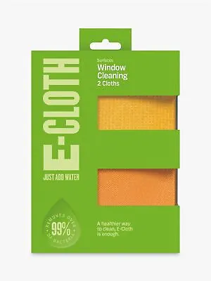 2x E-Cloth Window Cleaning Glass Polishing Eye Spectacle Microfiber Clean Cloth  • £8.99