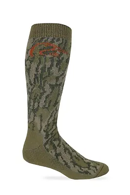 Ducks Unlimited Mens Mossy Oak Original Bottomland Merino Wool Boot Socks 1 Pair • $13.99