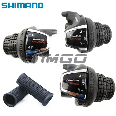 Shimano SL-RS35 3×6/7 Speed MTB Grip Twist Shifter Lever SIS Index Revoshift • $12.99