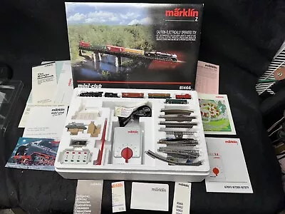 Marklin Mini Club #81466 Z Gauge Set-Complete-Excellent Condition  • $475