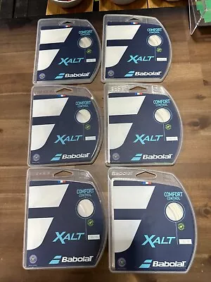 New 6 Sets Of Babolat XALT 16 Multifament.  NEW 2023 STRING! Better Than NXT • $89.99