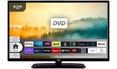 Bush 32 Inch Smart Full HD HDR LED TV / DVD Combi Built In Player • £268.97