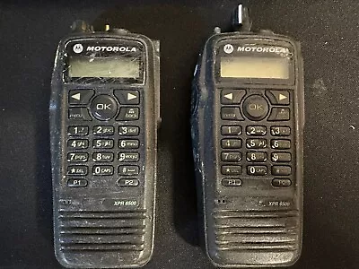 2 Motorola XPR6500 Radios UHF 403-470 • $80