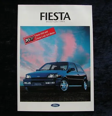 Ford Fiesta XR2i S CLX Calypso C Brochure 6.1992  • £6.38