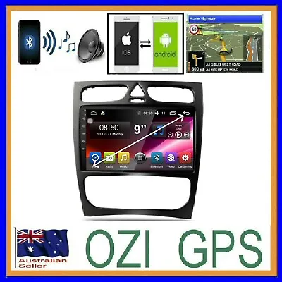 Mercedes C Class W203 2000-04 Gps Wireless Carplay Android Auto Dab Dvr Tpms Odb • $357.18