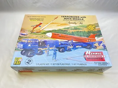 $109.99 • Buy RENWAL Blueprint Models Teracruzer With Mace Missile MODEL Kit 85-7812 1:32