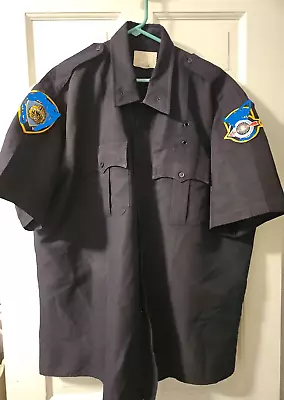 *rare/vintage*  Nypd Style   Shirt - Short Sleeved - Used - No Patches (xl-xxl) • $50