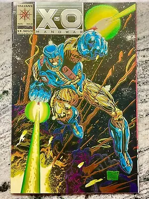 X-O Manowar Vol. 1 #0 Gold Edition Chromium Cover (1993) 🔥 • $30