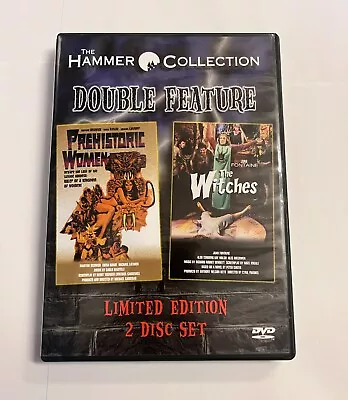 Prehistoric Women/The Witches Limited Edition DVD W/Inserts Hammer Collection • $29.99