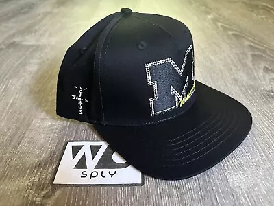 Michigan Wolverines Travis Scott Cactus Mitchell & Ness SnapBack • $199.99