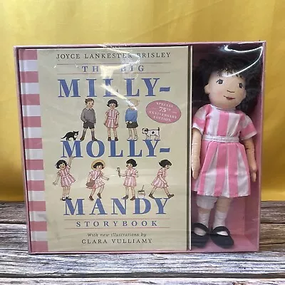 MILLY-MOLLY-MANDY GIFT BOX By Joyce Lankester Brisley & Clara Vulliamy Book Doll • $60