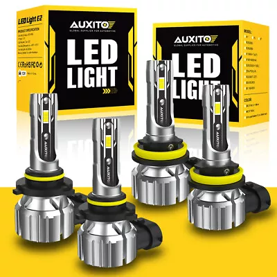 AUXITO 9005 & H11 Combo LED Headlight 6500K High Low Beam Bulbs White Error Free • $35.99