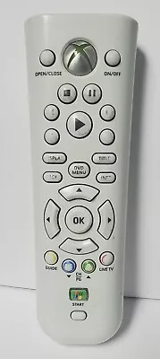 Official Microsoft Xbox 360 Universal Media DVD Remote Control  OEM White • $7.99